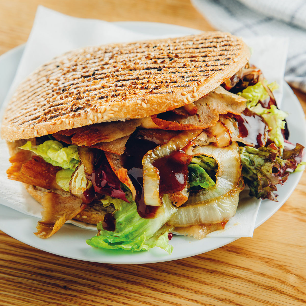 Arranged Food and Objects