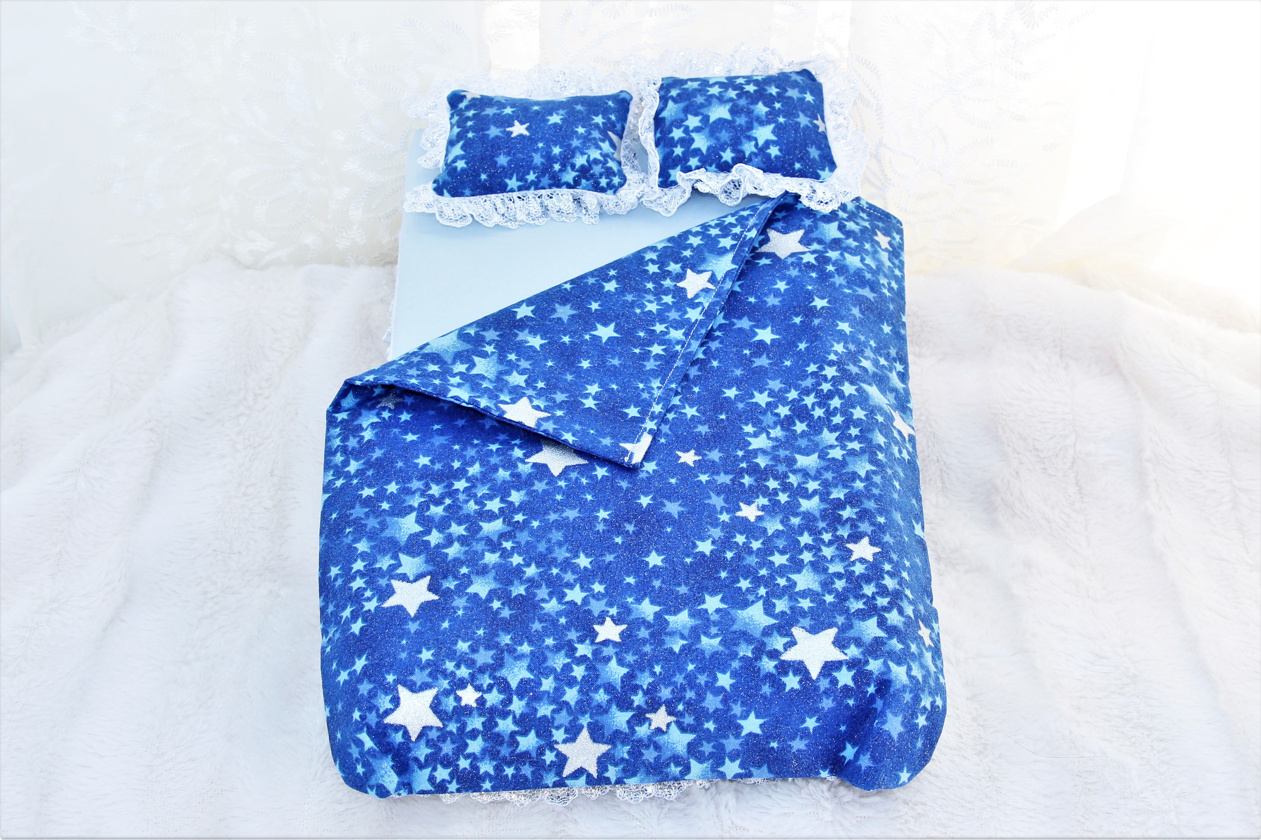 Bed- Blue & Silver Stars