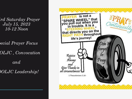 " If my people, which are called by my name,..Pray and Seek my face..." 2 Chronicles 7:14