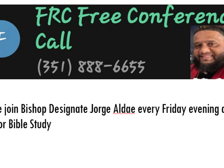 Join our State Bishop Jorge Aldae