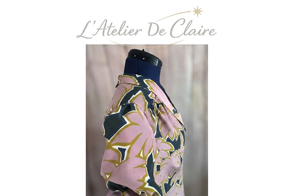 Thumbnail: Handmade 100% Pure Silk Flora Shirt