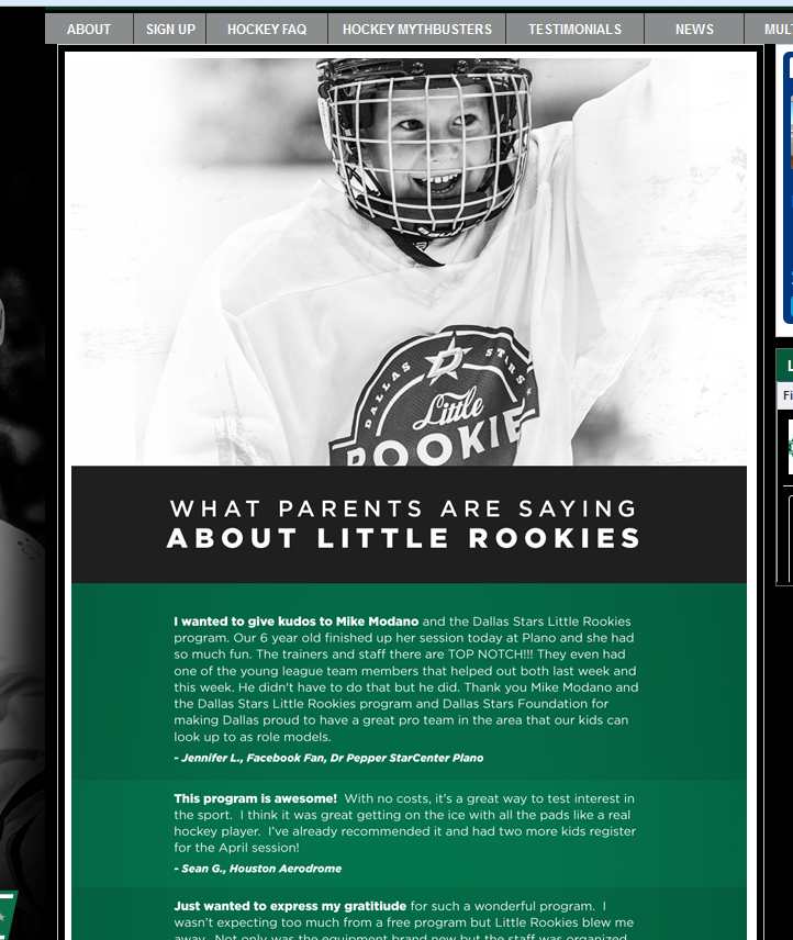 Little Rookies Testimonials