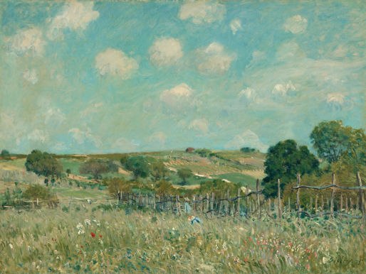 The Quiet Beauty of a Meadow: Looking at Alfred Sisley’s Meadow