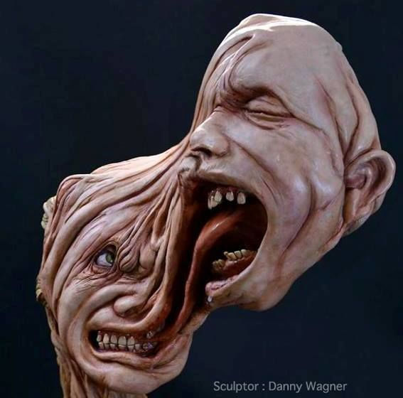 1:1 UNPAINTED The Thing Wall Hanger Bust