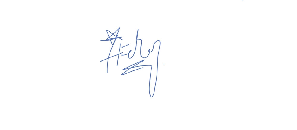Coach Feroz Khan's Signature