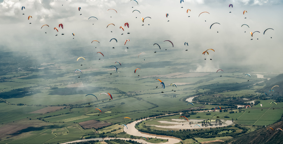 parapente en Roldanillo durante el Open Verano 2026