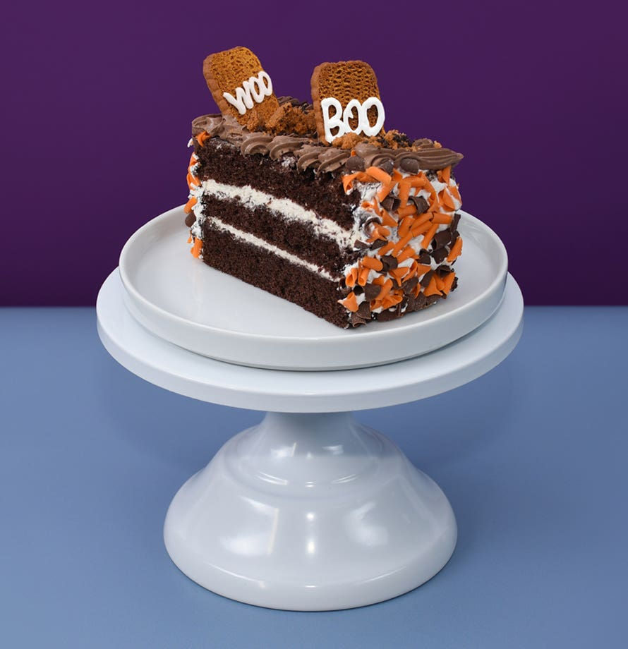 Haunted Graveyard Halloween slice