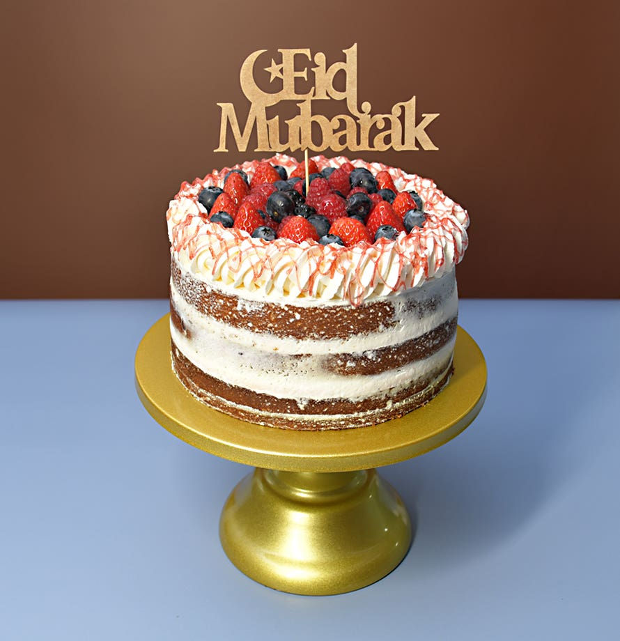 Ramadan Vanilla Berry Bliss Cake