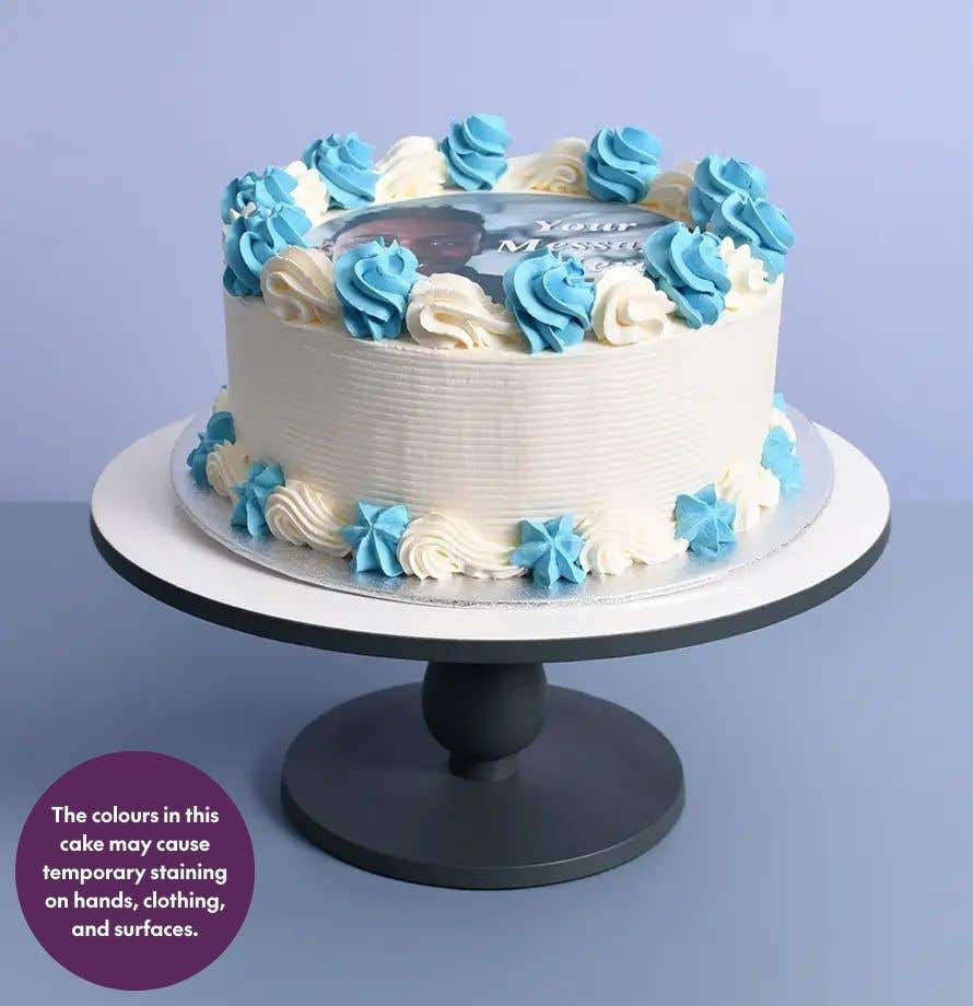 Colour Theme Photo Cake