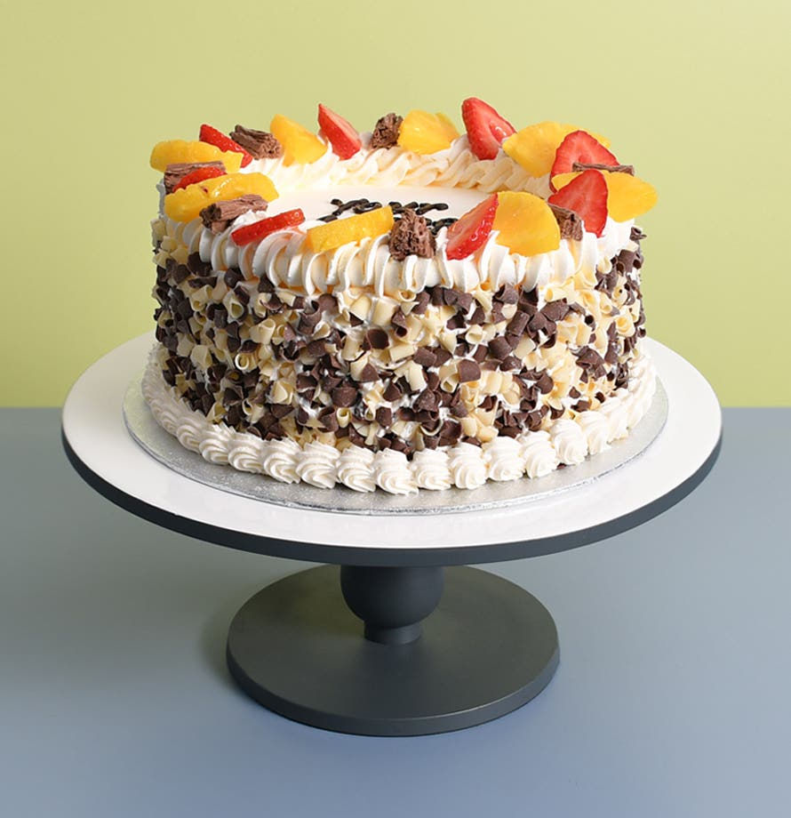 Chocolate Flake & Fruit