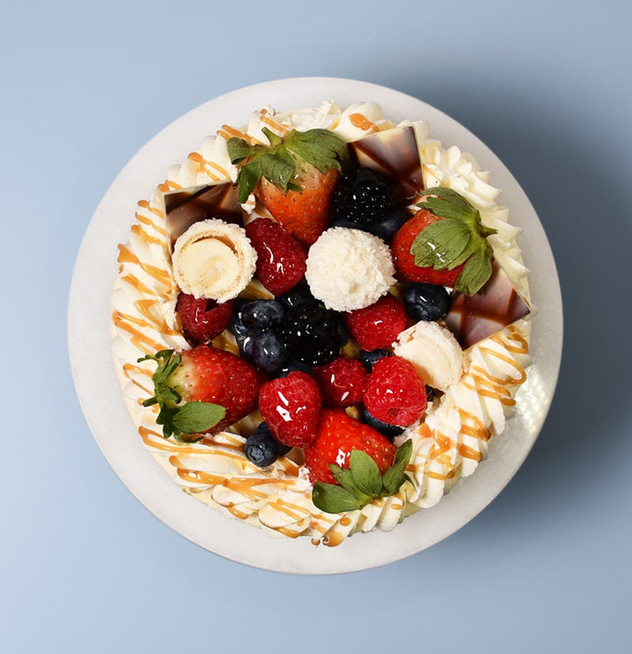 Thumbnail: Fully Loaded Vanilla Fruit Drizzle