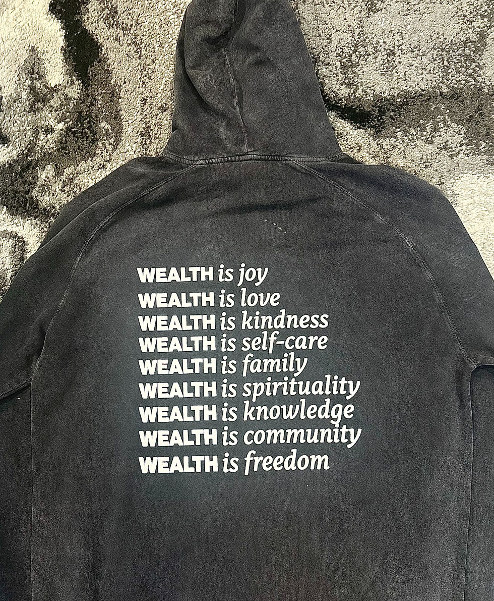 Thumbnail: Mental Health is Wealth Hoodie