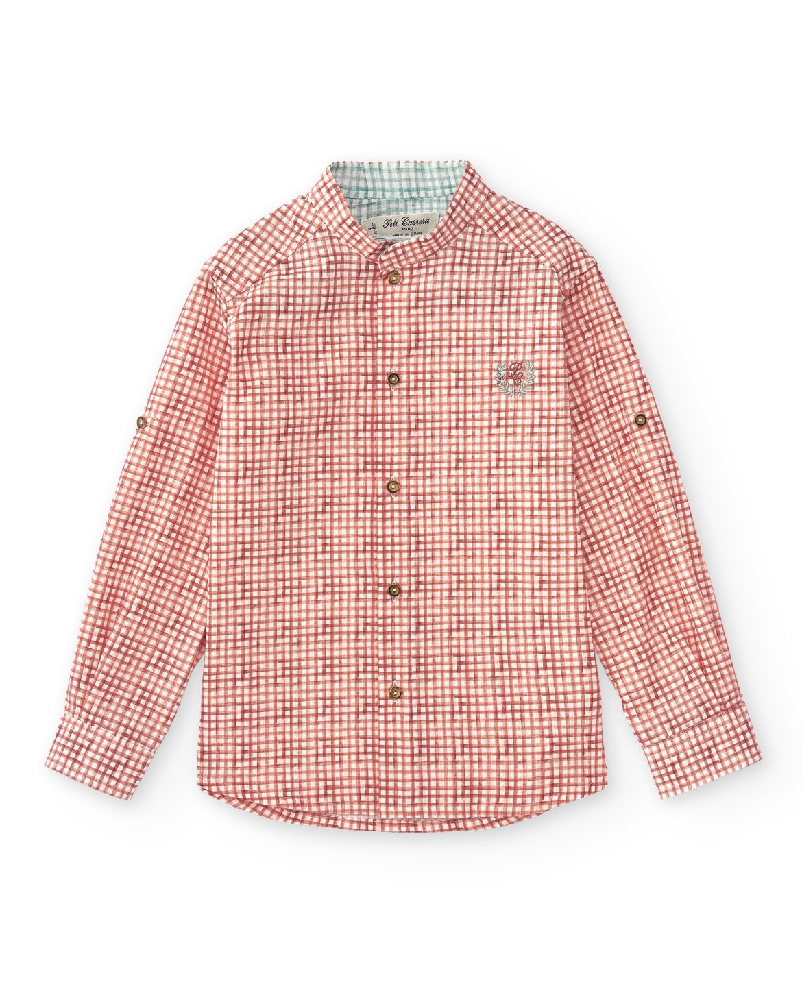 Camisa Polo Vichy + Pantalón corto Sarga