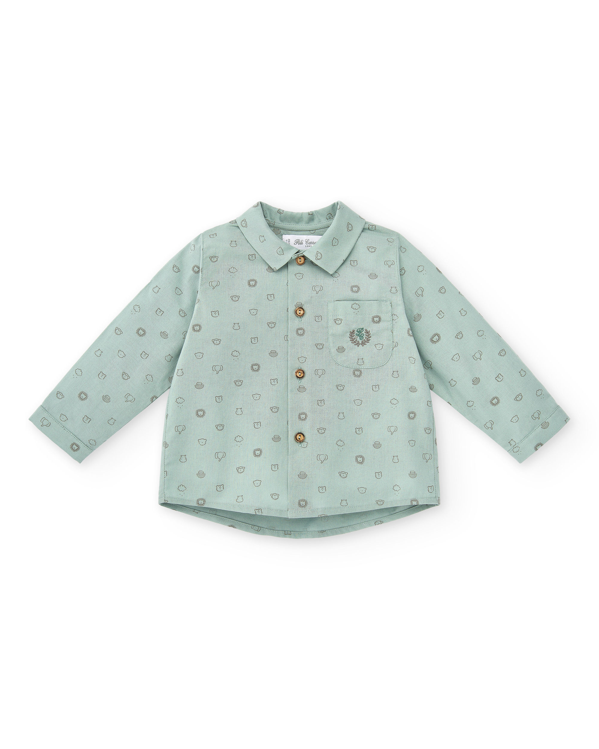 Camisa animalitos + Pantalón largo