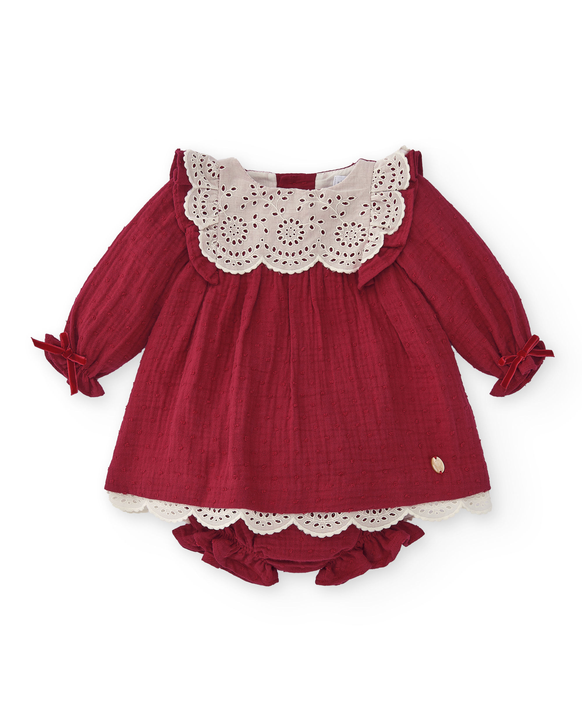 Vestido+Braquita Plumeti Pili Carrera