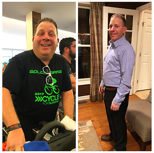 Philadelphia weight loss client Steven began his journey with OnPoint Nutrition February 2017.  While working with our nutritionists, Steven has lost 43 pounds.  
