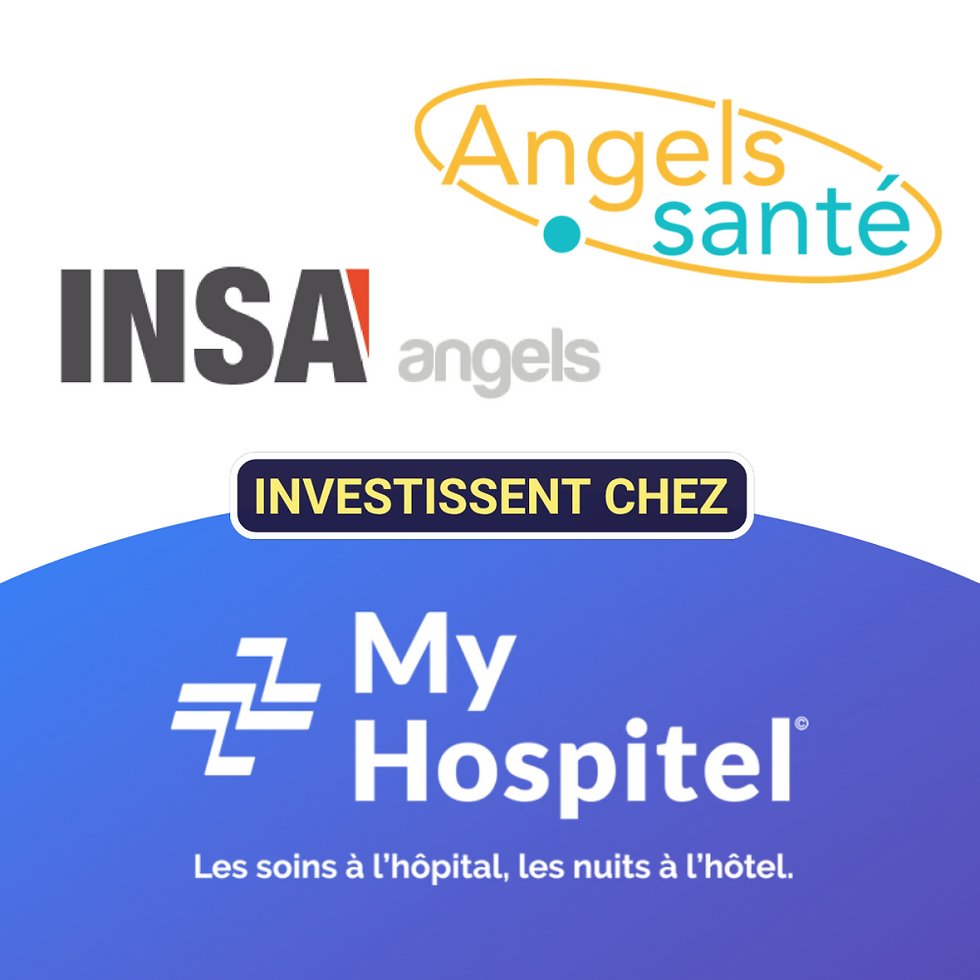 INSA Angels et Angels Santé investissent chez My Hospitel. 