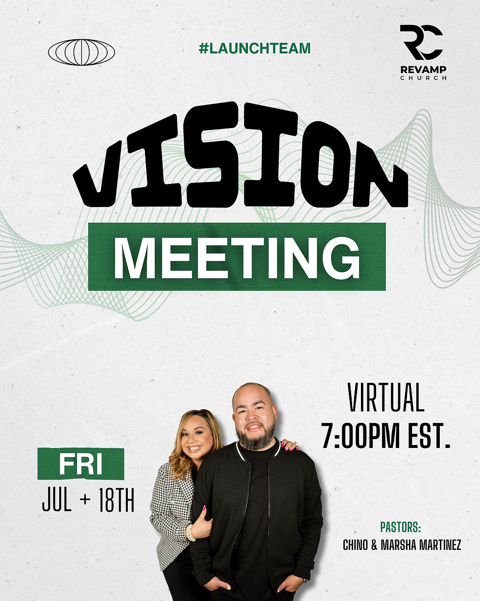 Vision Meeting | Revamp Church