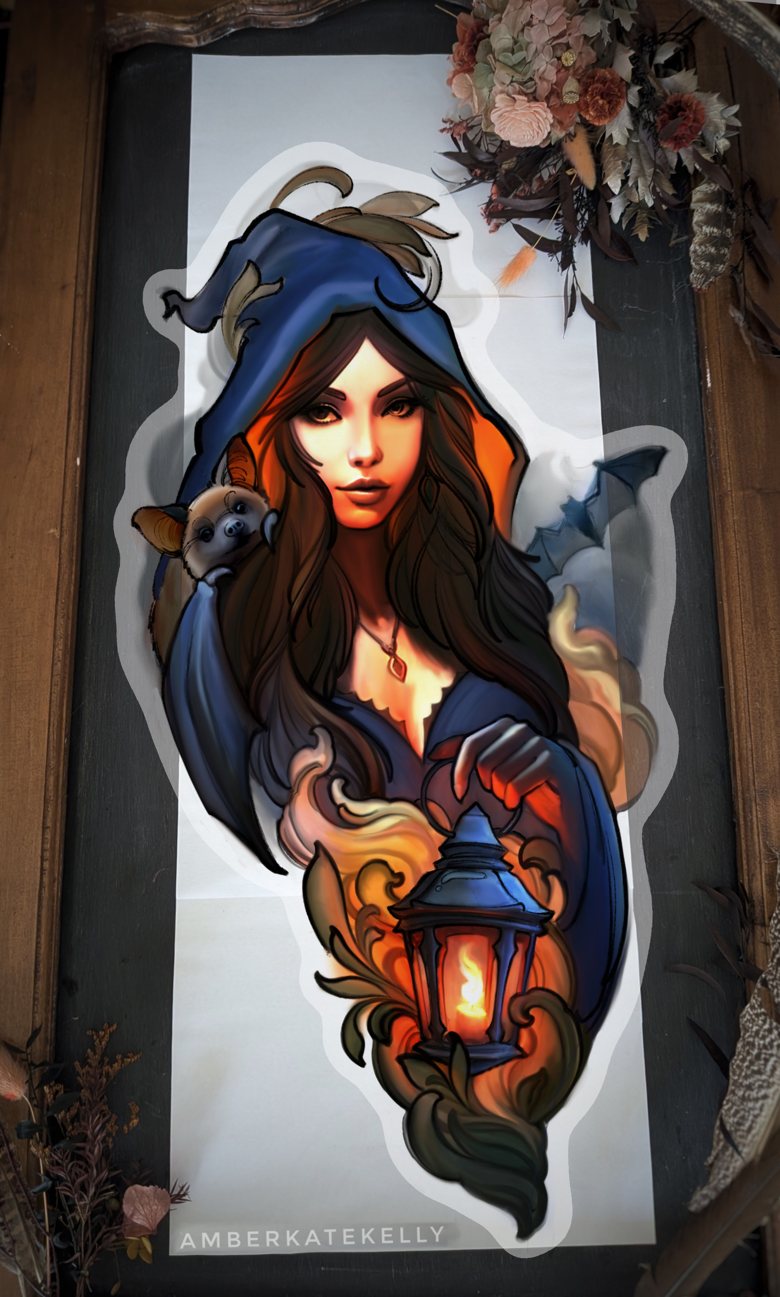 Witch Sleeve Tattoo Design