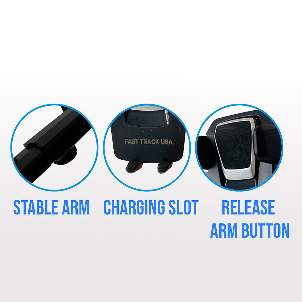 Thumbnail: Car Phone Mount Holder  One Touch Adjustable Long Neck