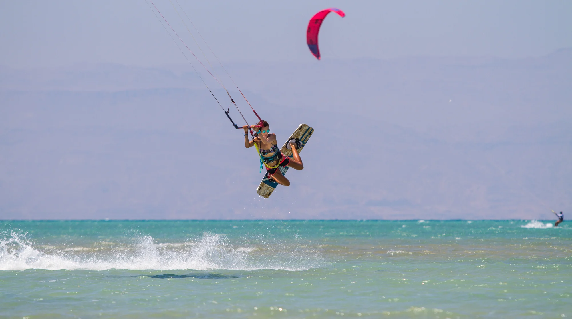 Kitesurfing in Ras Sudr