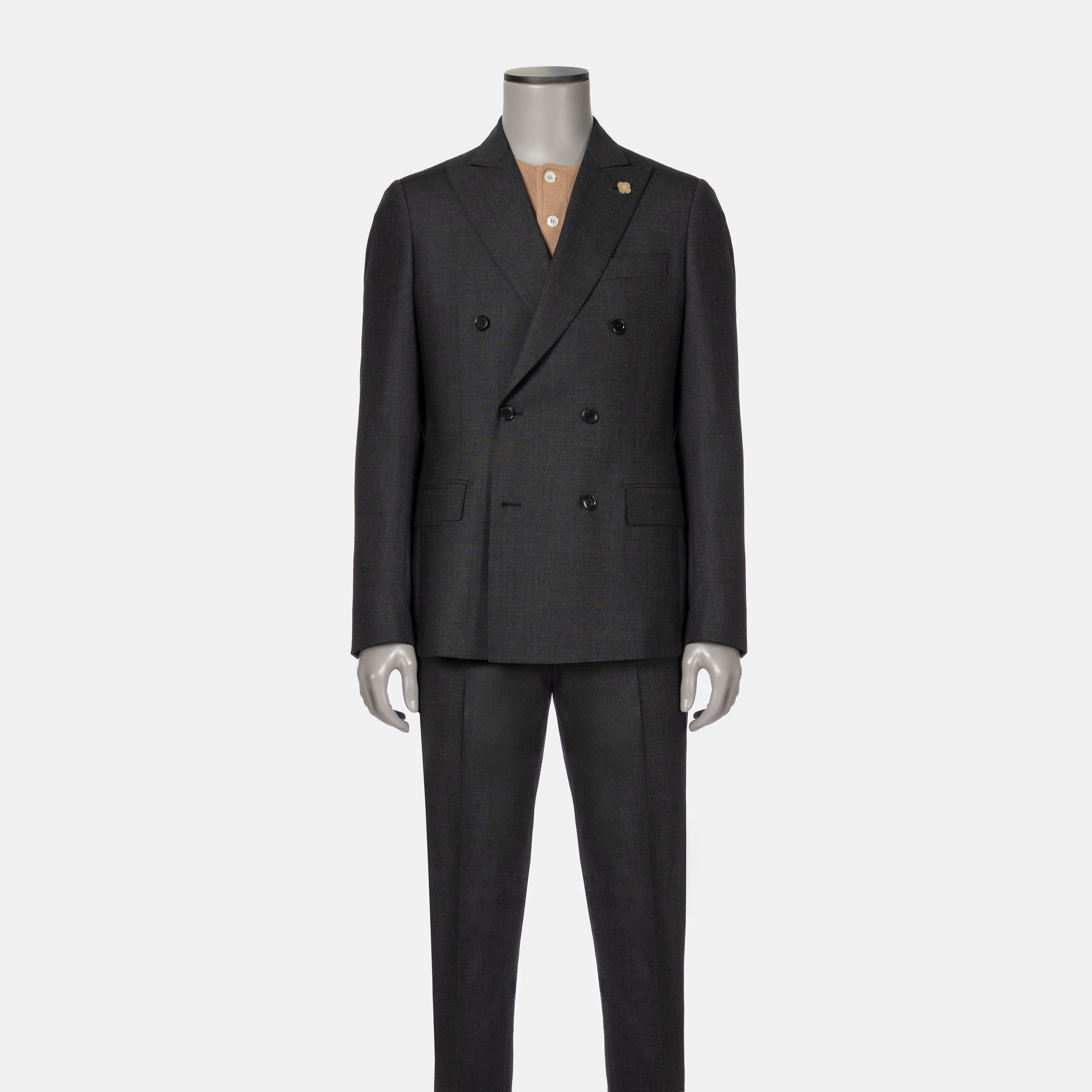 Abito doppio petto grigio