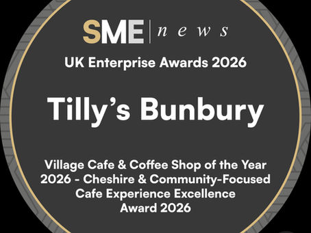 🏆  Double Award Success for Tilly's Bunbury: Celebrating Community, Coffee & Village Life 🏆