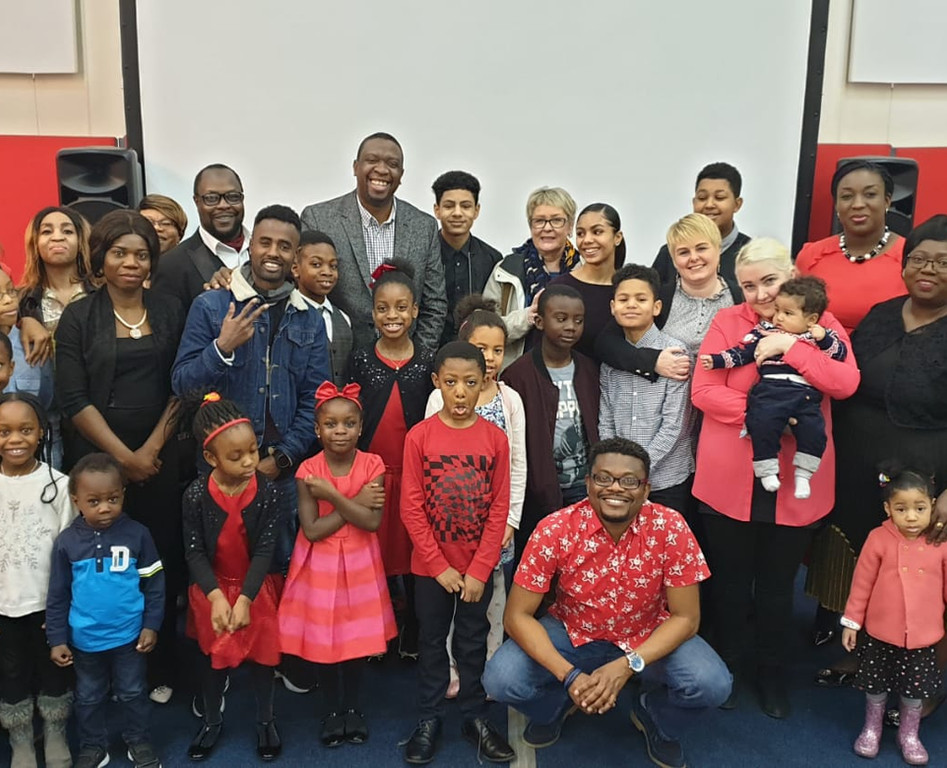 Grace Community Church members group photo