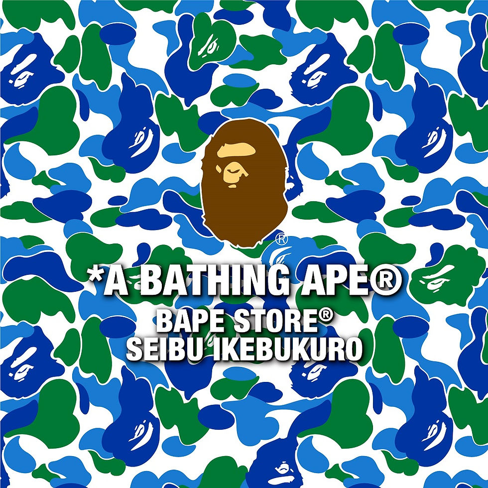 11.28(金)OPEN!
6階インターナショナルブティック BAPE STORE®