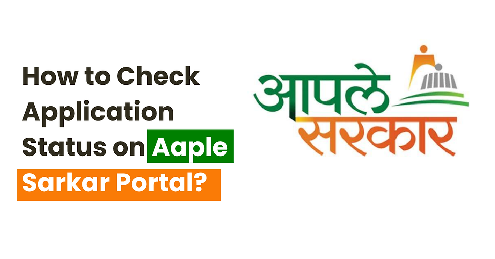 How to Check Application Status on Aaple Sarkar Portal?