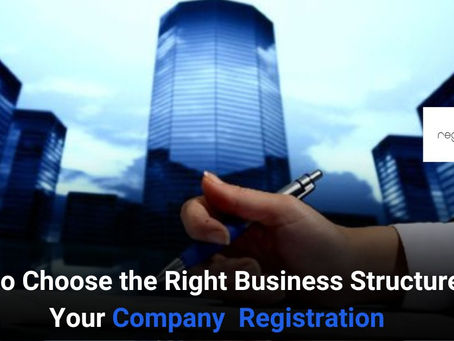 How to Choose the Right Business Structure for Your Company Registration