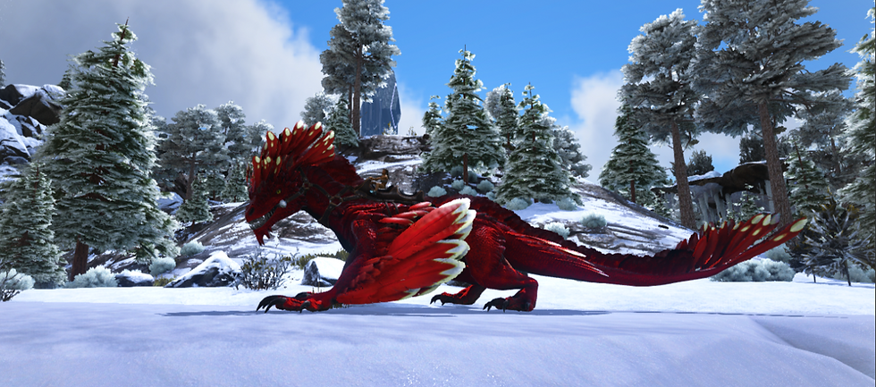 Thumbnail: Breedable Rock Drake- Lvl. 305
