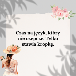 💼✨ Czas na język, który nie szepcze. Tylko stawia kropkę.