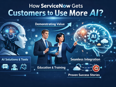 How ServiceNow Gets Customers to Use More AI?