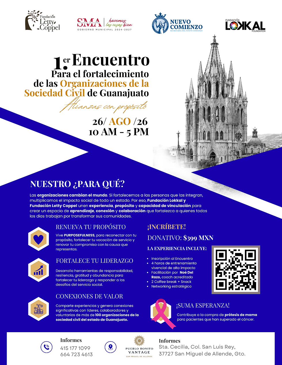 1er Encuentro para el Fortalecimiento de las OSC de Guanajuato