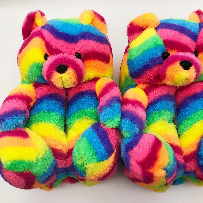 Thumbnail: Kids Teddy Bear Slippers