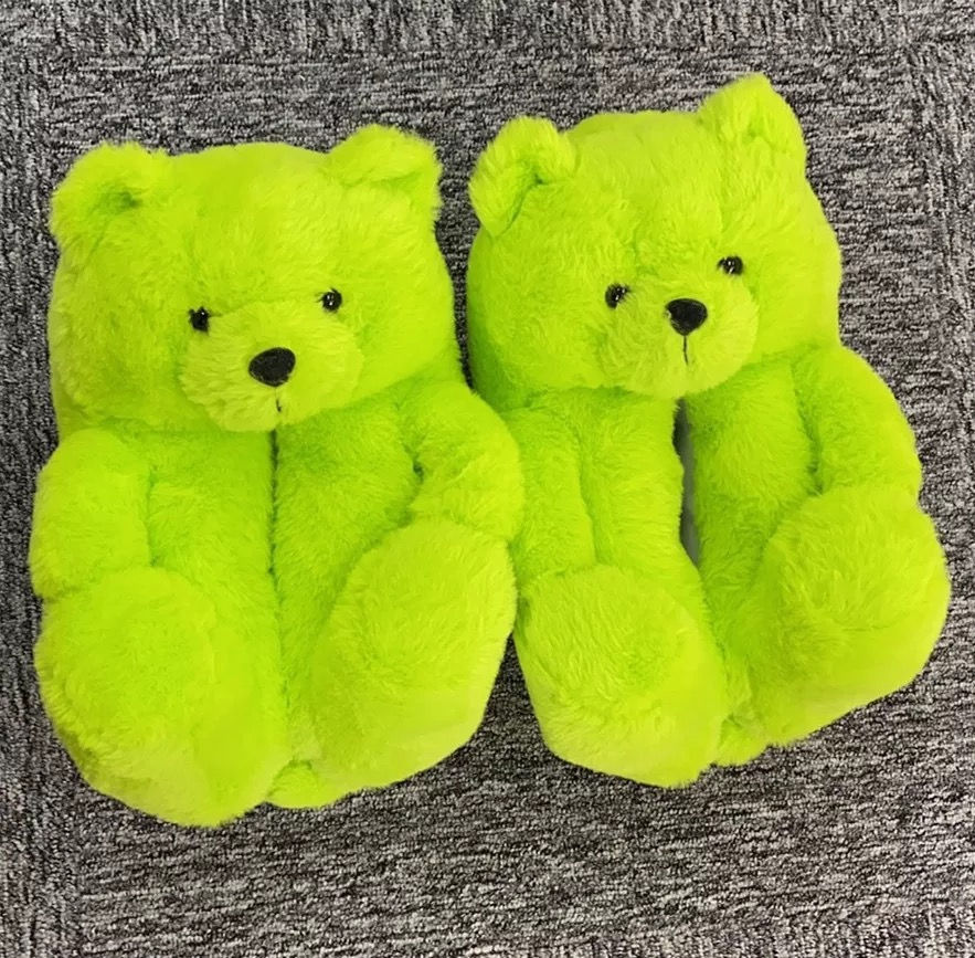 Thumbnail: Kids Teddy Bear Slippers