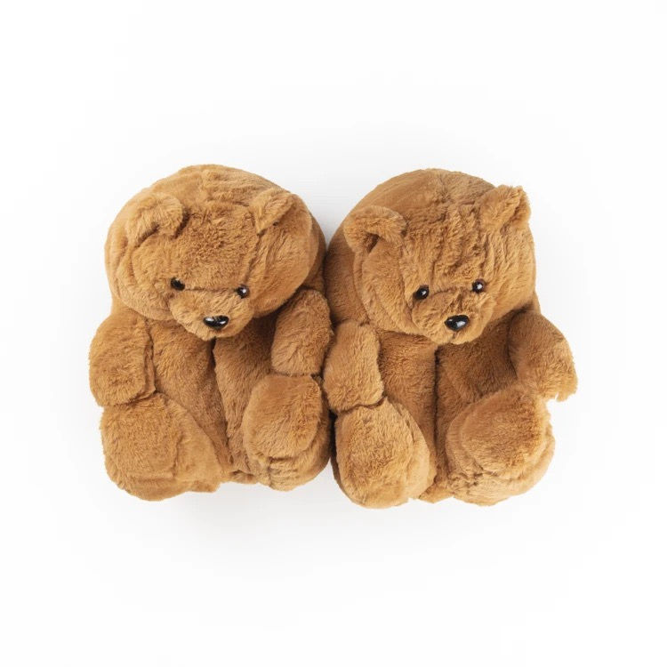Thumbnail: Kids Teddy Bear Slippers