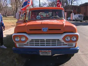 Denver Broncos superfan takes tailgating to the next level with customized truck
