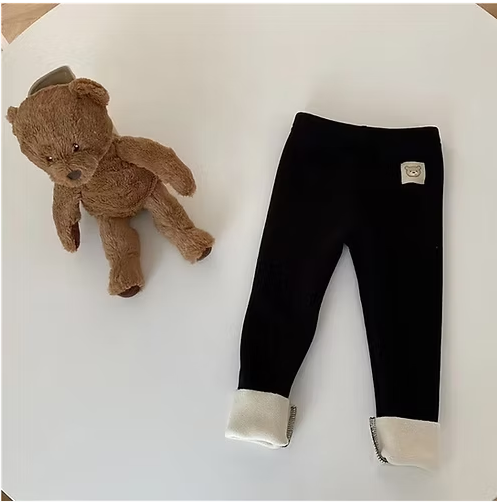 Thumbnail: Korean Autumn Winter New Children One Piece Leggings Unisex Boys Girls Baby Cold