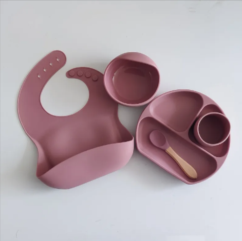 Thumbnail: Children’s Silicone Feeding Set