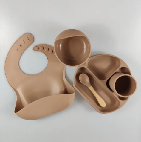 Thumbnail: Children’s Silicone Feeding Set