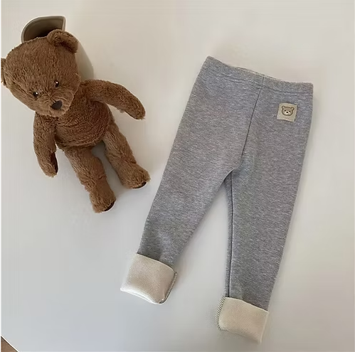 Thumbnail: Korean Autumn Winter New Children One Piece Leggings Unisex Boys Girls Baby Cold
