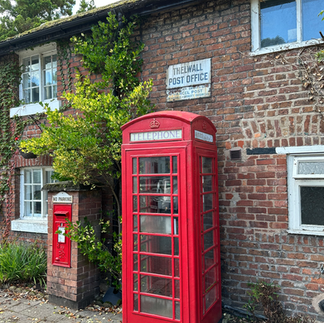 a listed phone box
