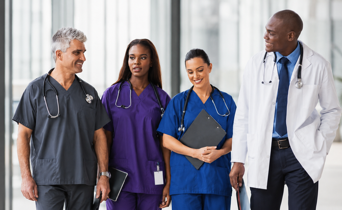 A group of healthcare professionals