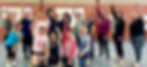 Class celebrating