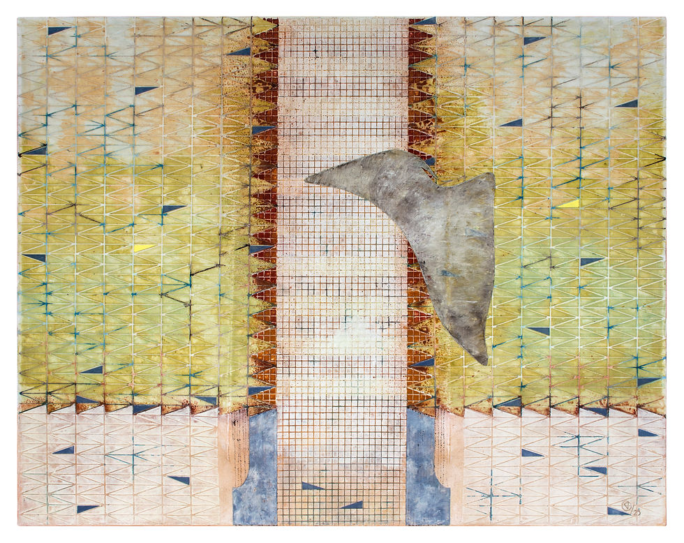 Cabeza de pájaro 2025 _ 110 x 140