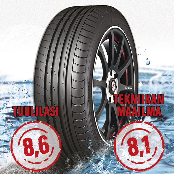 Nankang Sportnex AS-2+ TM- ja Tuulilasi-testimenestys 245/40R18 97 Y