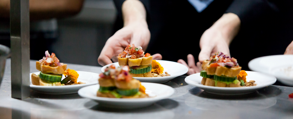 No. 1 Events delicious catering by amazing Chefs