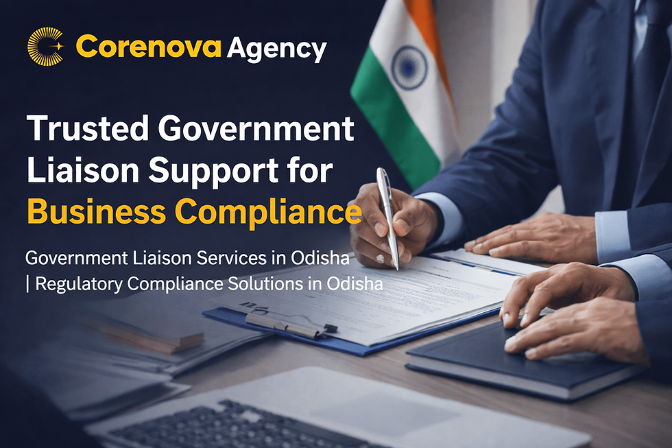 Trusted Government Liaison Support for Business Compliance